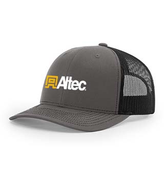 AL1-032 - Charcoal/Black Trucker Hat