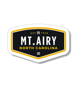 AL1-191 - SC Badges - Mt Airy NC Sticker