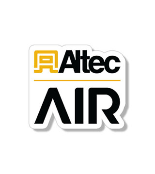 AL1-255 - Altec Air (Stacked) Sticker
