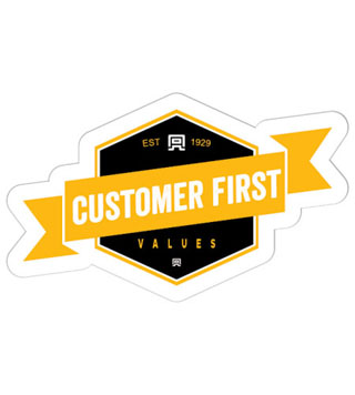 Altec Value - Customer First Sticker