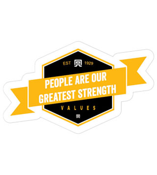 AL1-288 - Altec Value - People are Our Greatest Strength Sticker