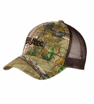 Structured Camouflage Mesh Back Cap