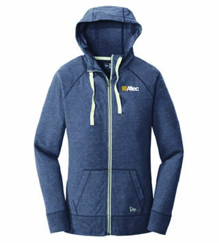 Ladies' Sueded Cotton Full-Zip Hoodie