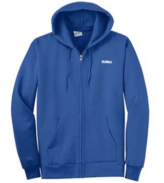 Full-Zip Hooded Sweatshirt